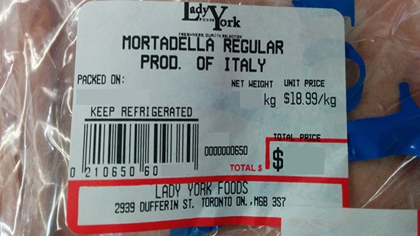 Mortadella products recalled