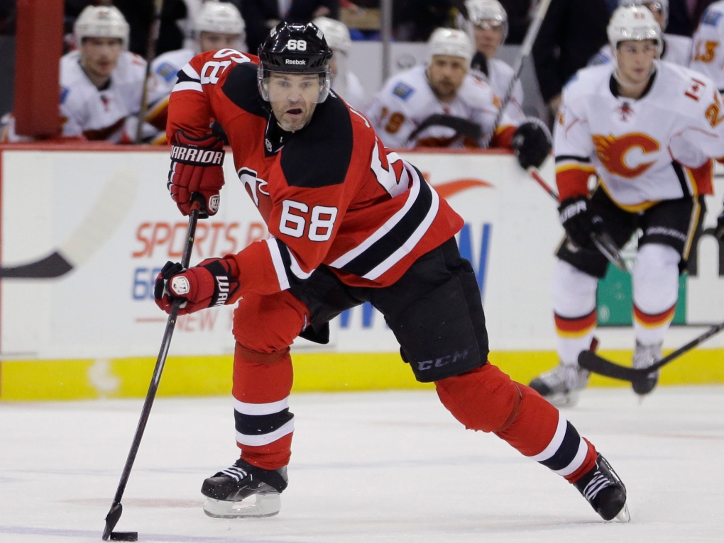 New Jersey Devils' Jaromir Jagr talks lack of playing time