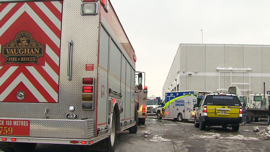 fatal industrial accident in Vaughan