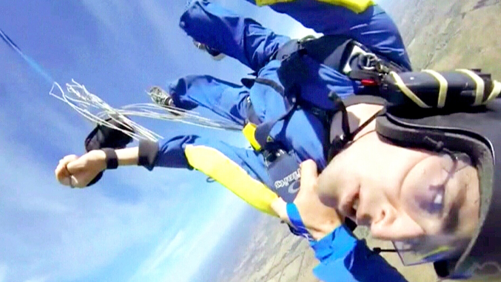 Man has seizure during skydive 