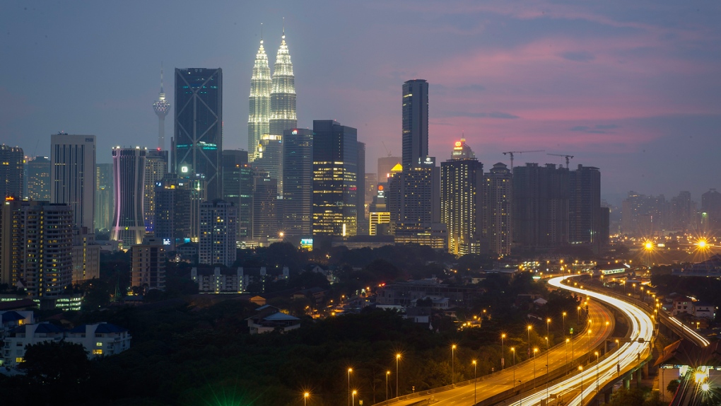 Petronas Twin Towers and Kuala Lumpur Tower
