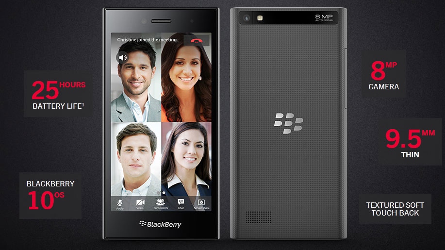 New BlackBerry Leap photos details