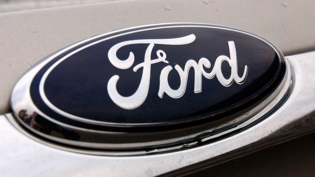 A Ford nameplate