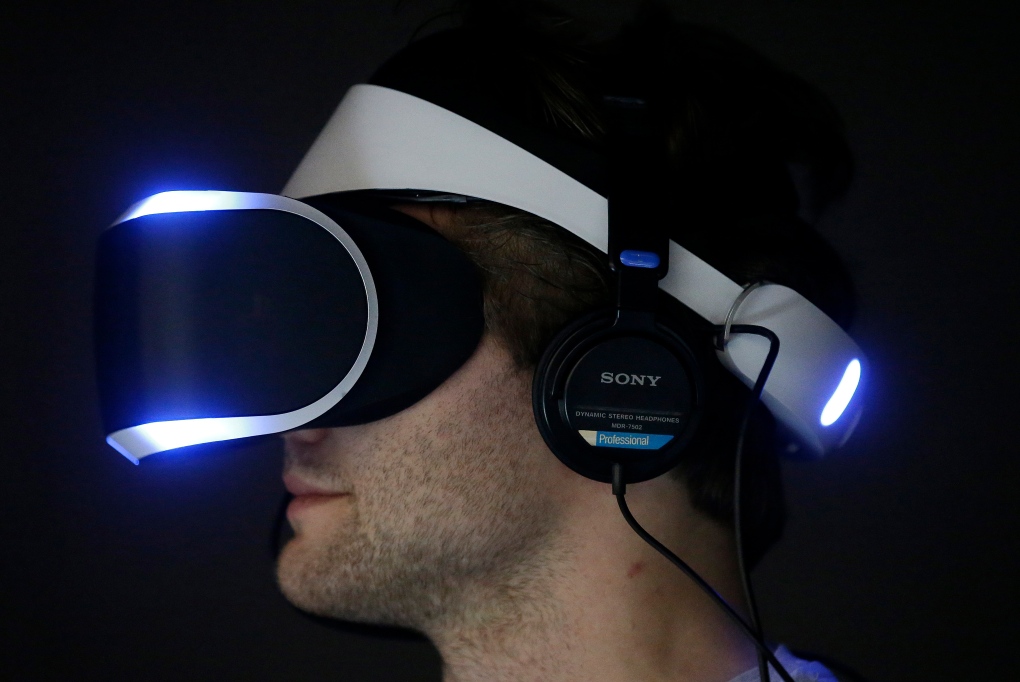 Virtual reality headset Project Morpheus 