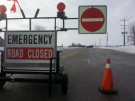 Highway 4 was closed following a fatal collision south of Exeter, Ont., on Wednesday, March 4, 2015. (CTV London)
