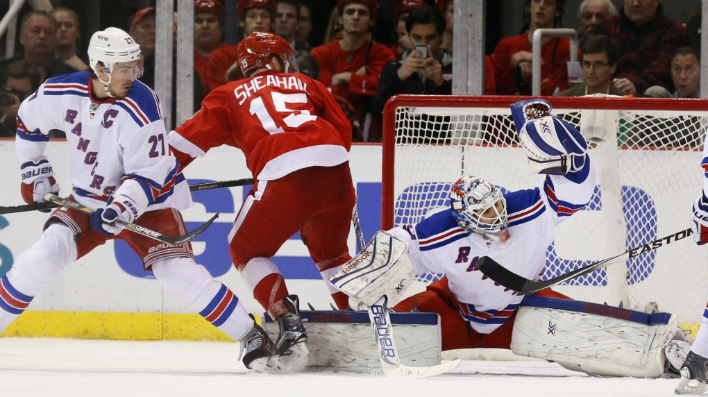 Red Wings beat Rangers in overtime