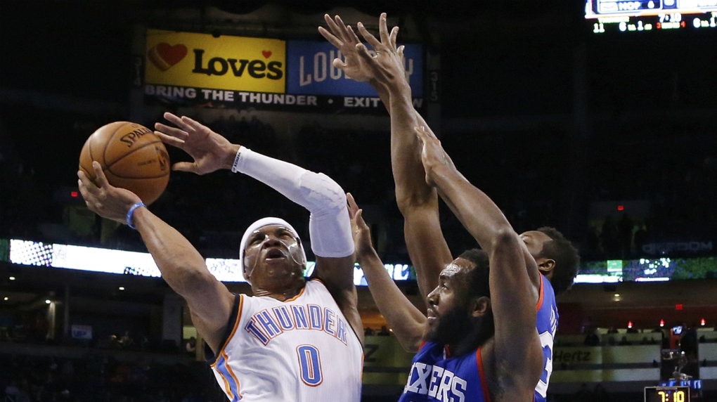 Westbrook scores 4th straight triple-double