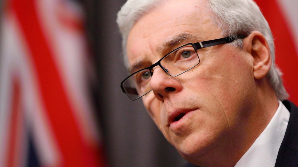 Manitoba Premier Greg Selinger in Winnipeg