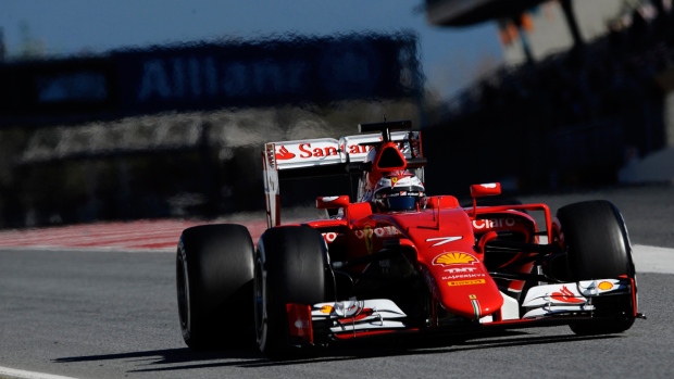 Kimi Raikkonen of Ferrari