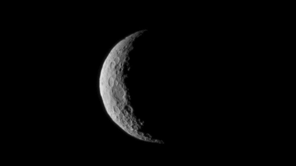 Ceres is seen from NASA's Dawn spacecraft