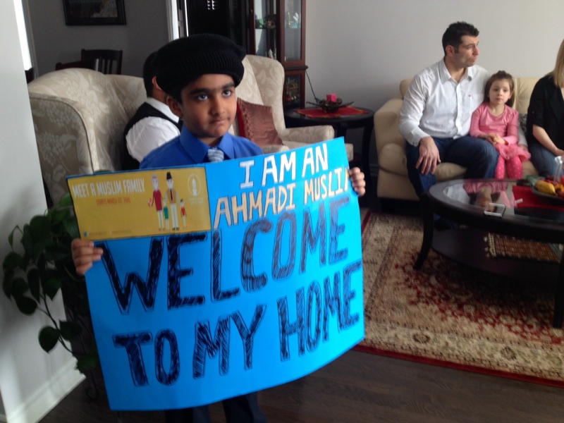 The "Meet a Muslim Family" campaign runs across the country from March 1-14, 2015.