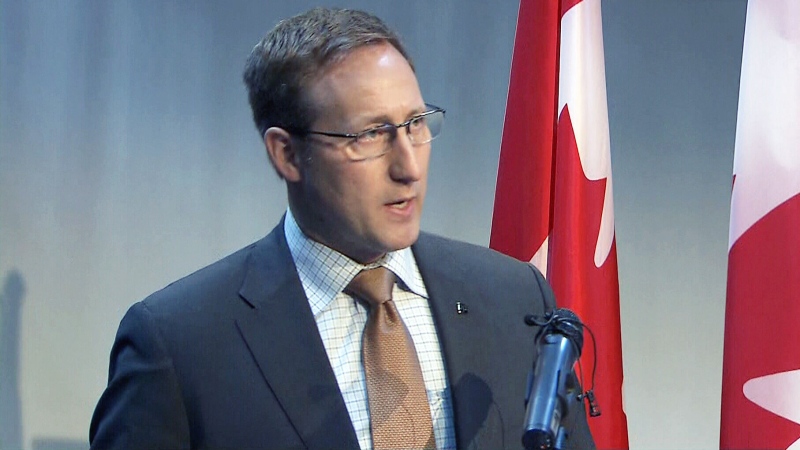 Justice Minister Peter MacKay makes an announcement Monday, March 9, 2015.