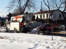 Some homes have been evacuated after a gas leak on Homedale Boulevard in WIndsor, Ont., Wednesday, March 11, 2015. (Chris Campbell/CTV Windsor)