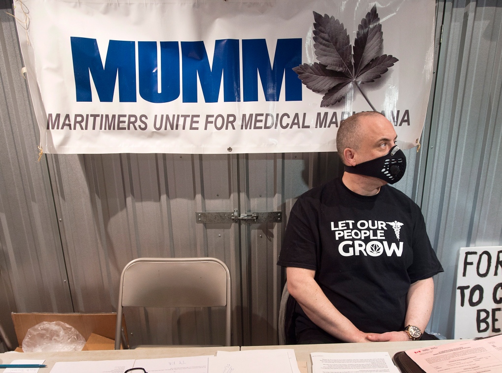 Medical marijuana user Bob Dillman