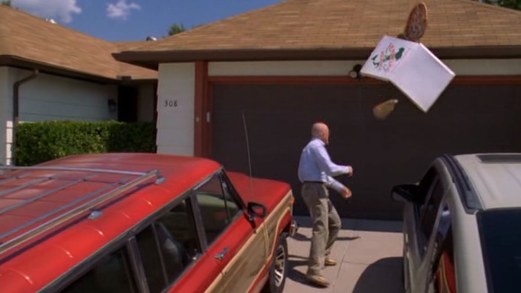 Family who live in 'Breaking Bad' house go to new lengths to stop people throwing pizza on it