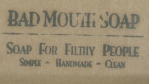 A Nova Scotia woman has created a line of handmade soaps called Bad Mouth Soap.