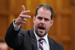 Alexandre Boulerice was the only NDP MP elected Monday. (Canadian Press file photo)