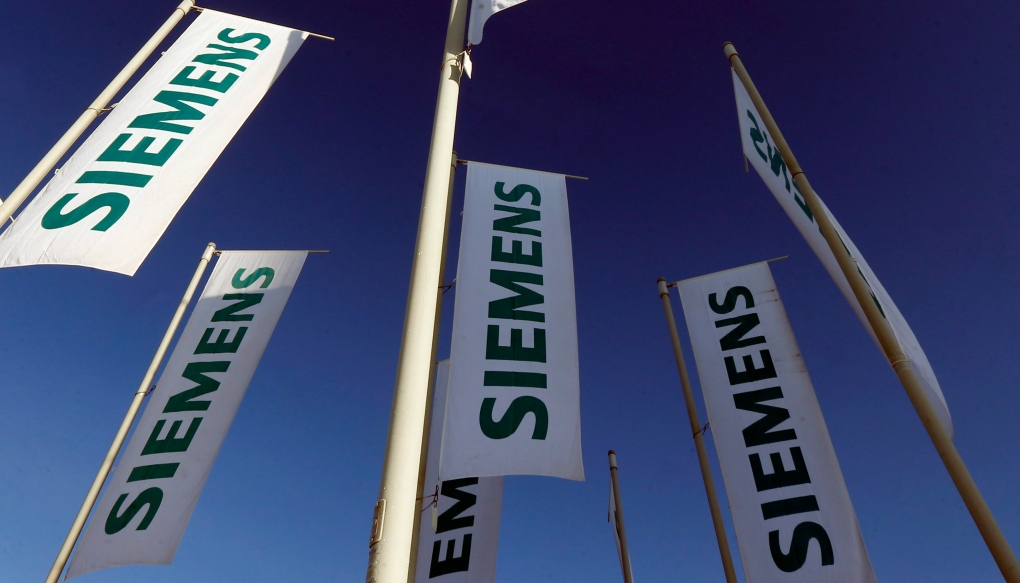 Siemens Canada plant under inspection.