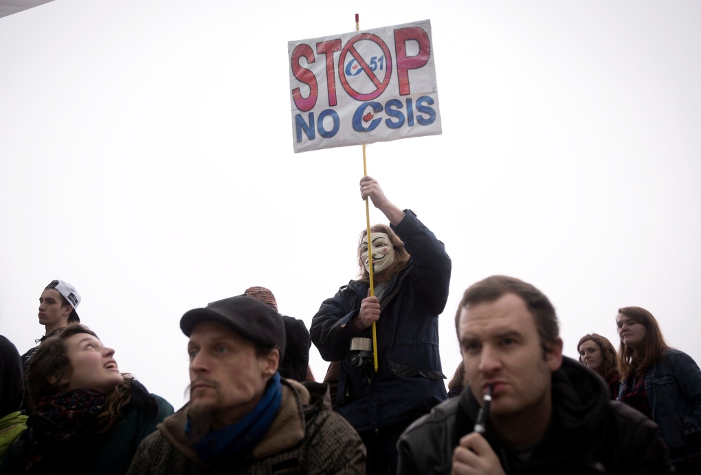 Protests against Bill C-51