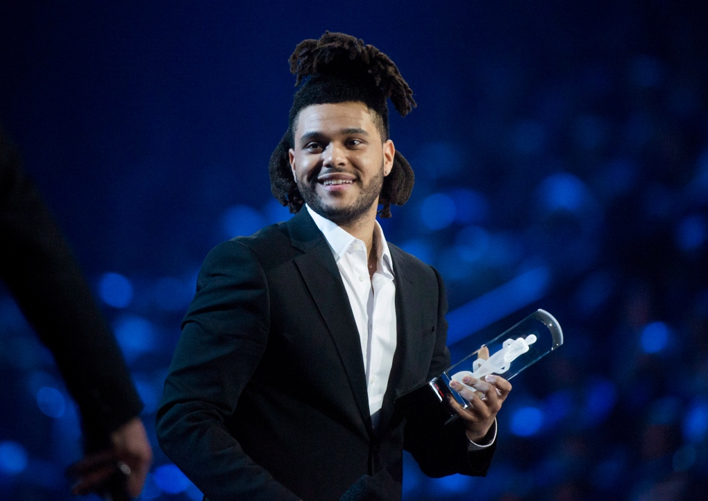 The Weeknd receives Juno 