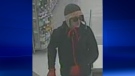 Windsor police have released a photo of a suspect after a robbery at the Shoppers Drug Mart at 7770 Tecumseh Rd E. (Windsor police)