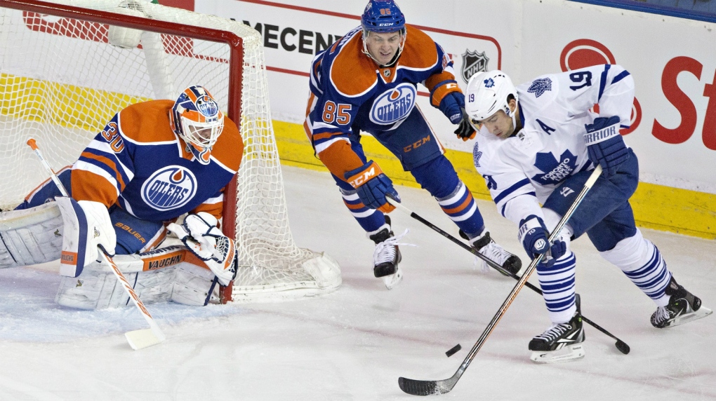 Leafs fall to Oilers as losing streak continues