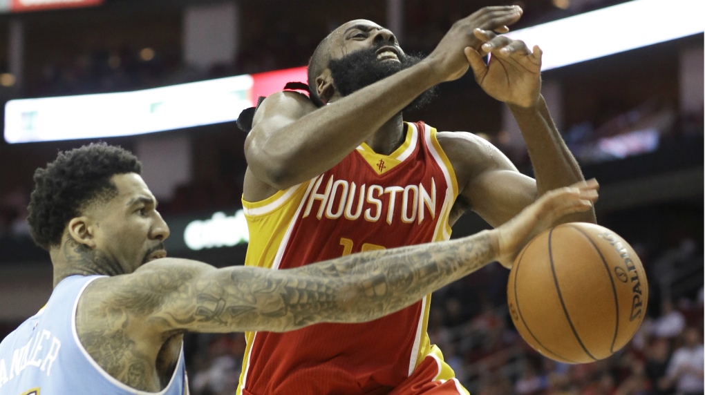 James Harden scores 50 in win over Nuggets