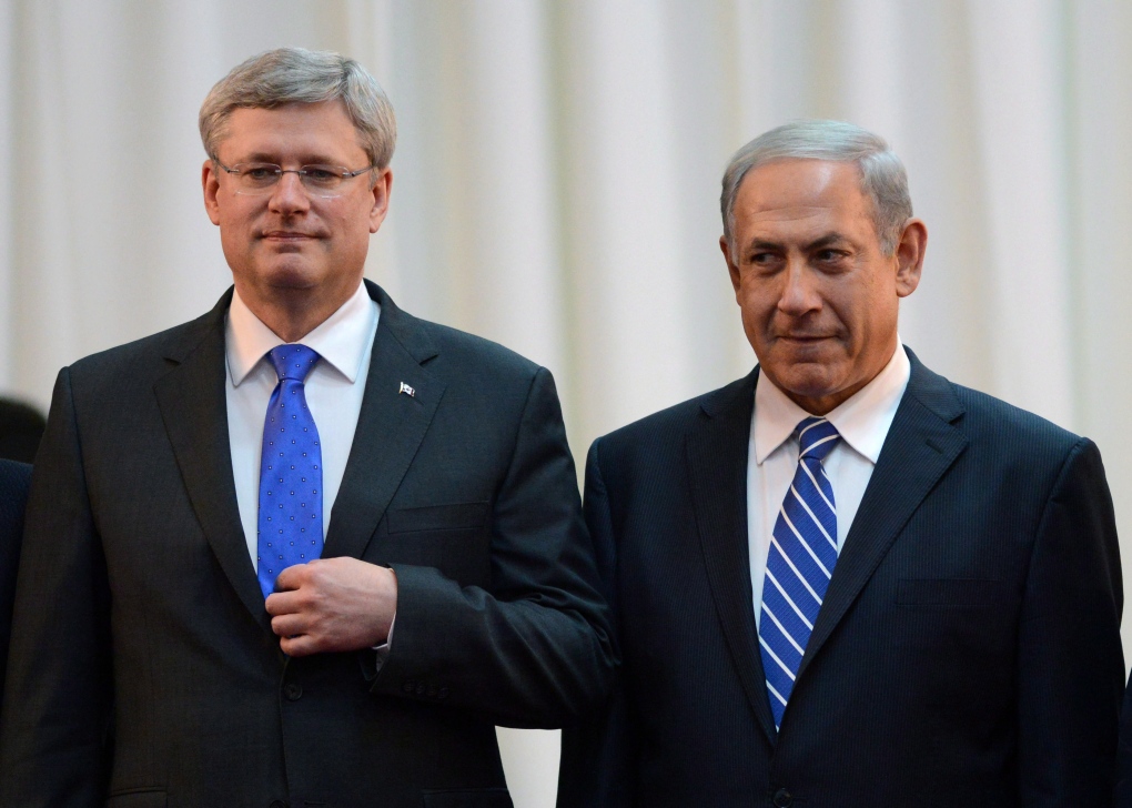 Stephen Harper, Benjamin Netanyahu