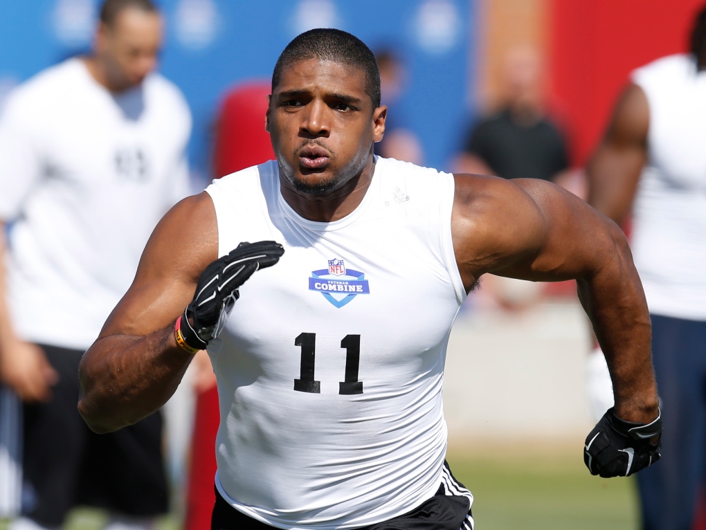 Michael Sam among 105 trying out at NFL veterans combine in
