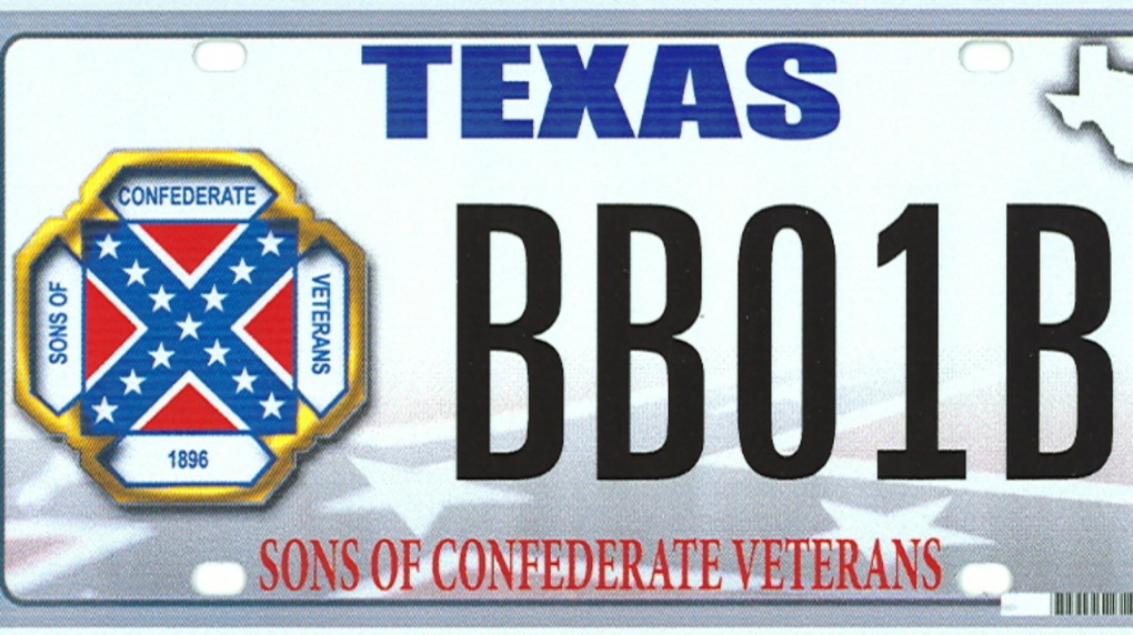Free speech dispute over Texas licence plates