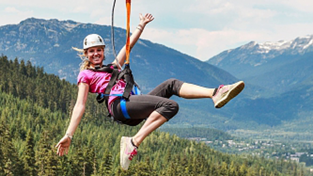 Longest zipline in Canada, U.S. to open in mid-July | CTV News