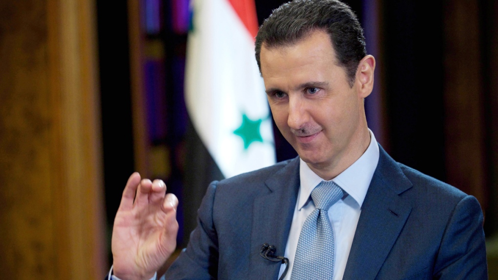 Syrian President Bashar Assad in Damascus