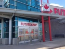 This Future Shop on Walker Road in Windsor, Ont., was closed on Saturday, March 28, 2015.
(Stefanie Masotti / CTV Windsor)