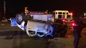 Five vehicles crash in Saskatoon