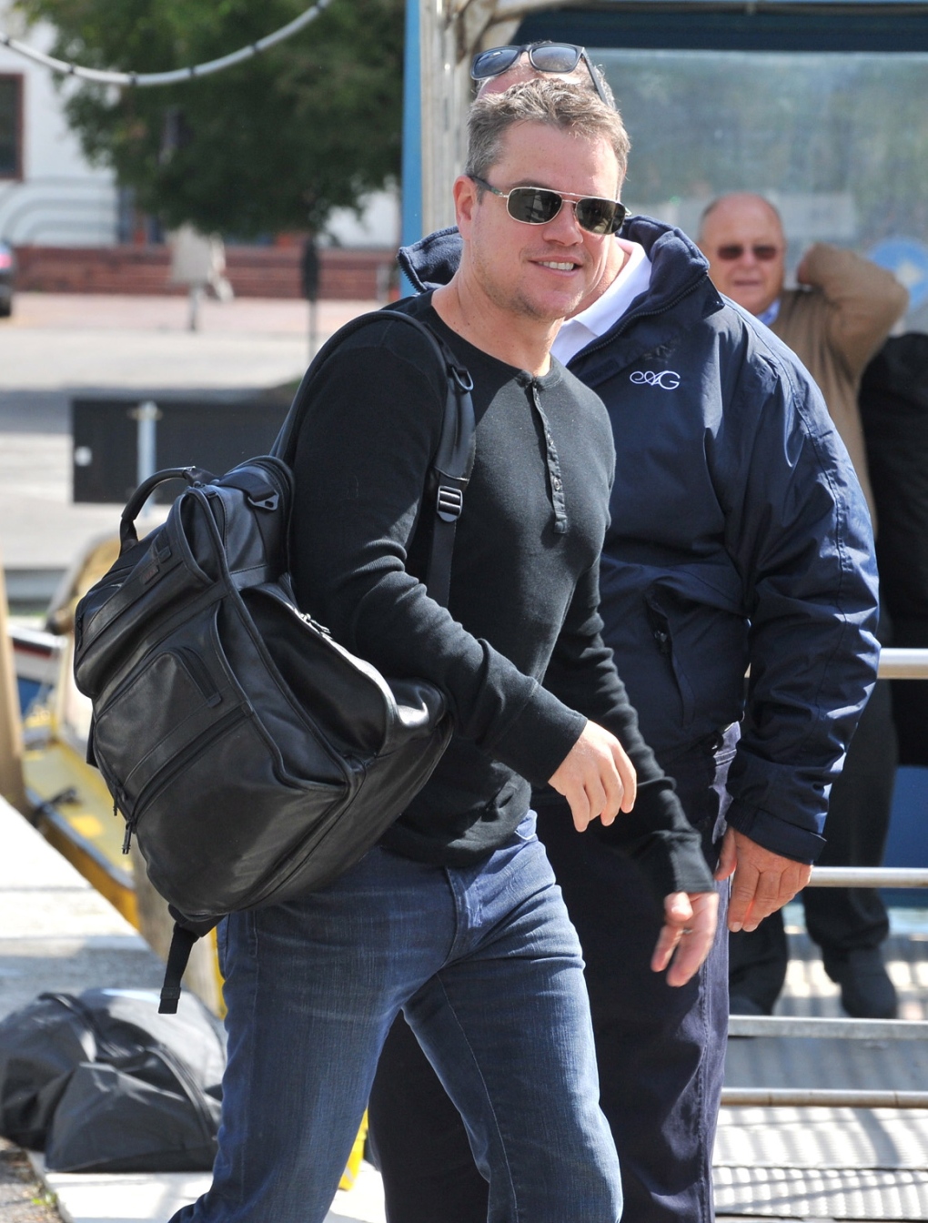 Matt Damon in Italy