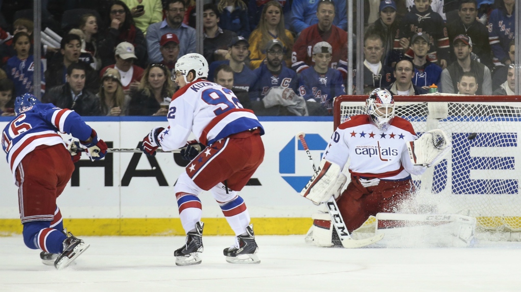 Capitals rally to beat Rangers