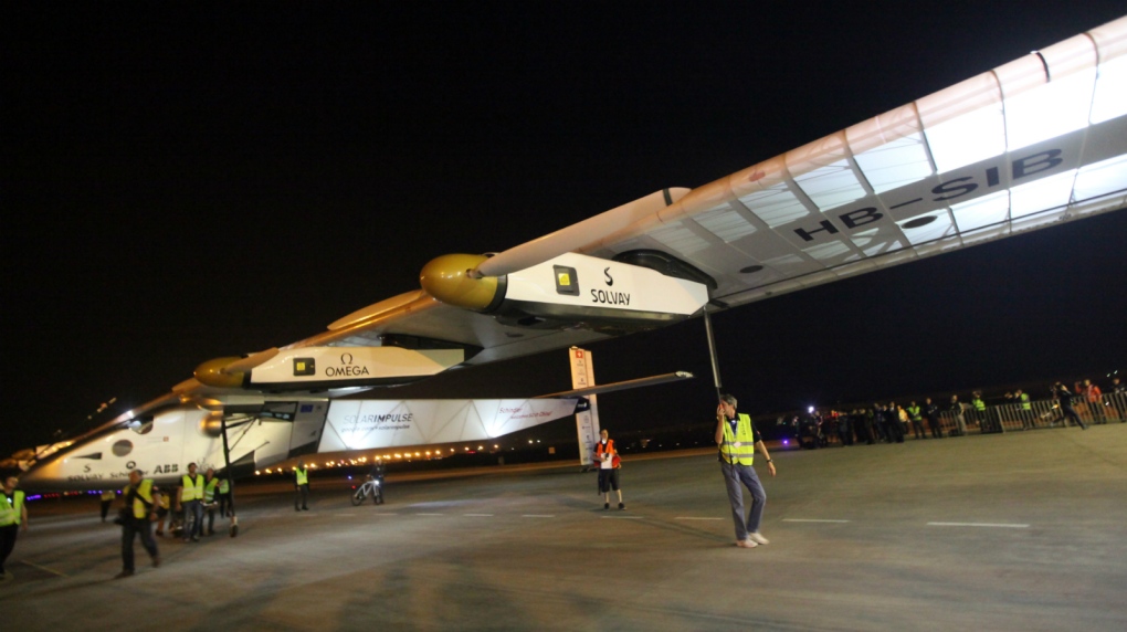 Solar Impulse 2 touches down in China