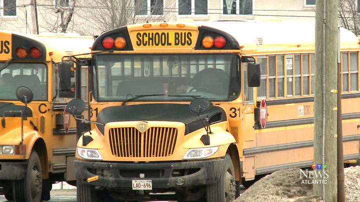 New Brunswick school buses