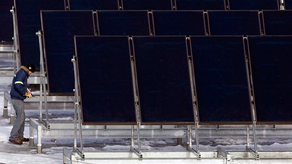 Installing solar panels in Halifax