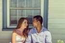 Solomon Chau, 26, is pictured with his fiancee, Jennifer Carter. 