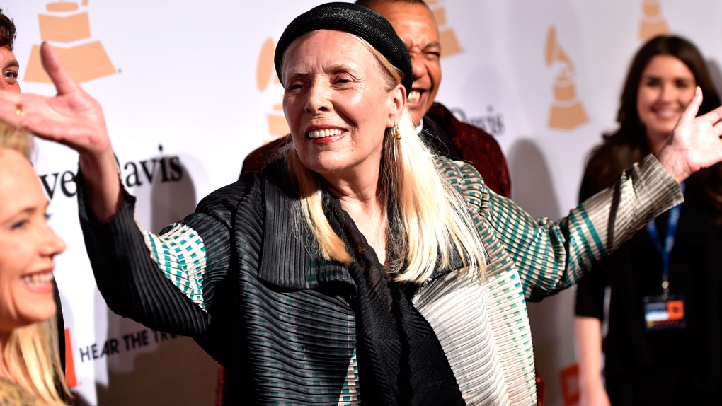 Joni Mitchell hospitalized in Los Angeles