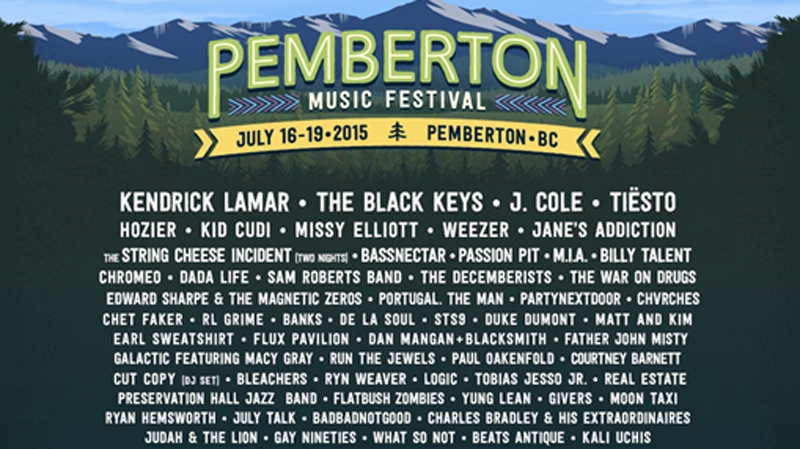2015 Pemberton Music Festival