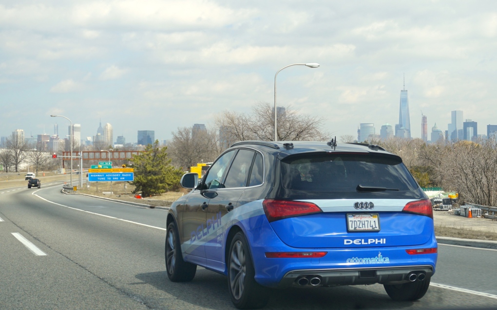 autonomous car road trip