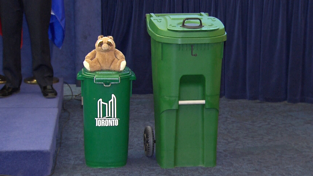 Design of raccoon-proof green bins revealed | CTV News