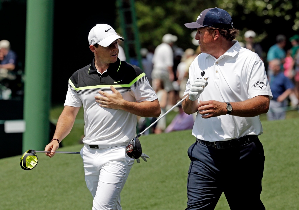 Rory McIlroy at Masters