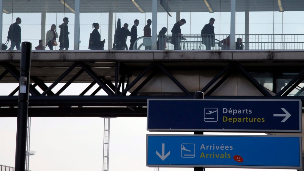 Paris Orly airport, the site of a knife attack