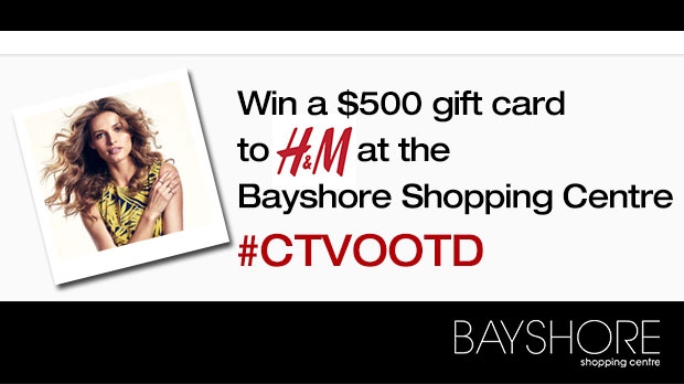 Win a $500 gift card to H&M at Bayshore