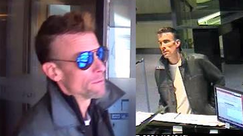 Police issued the following images of the suspect 