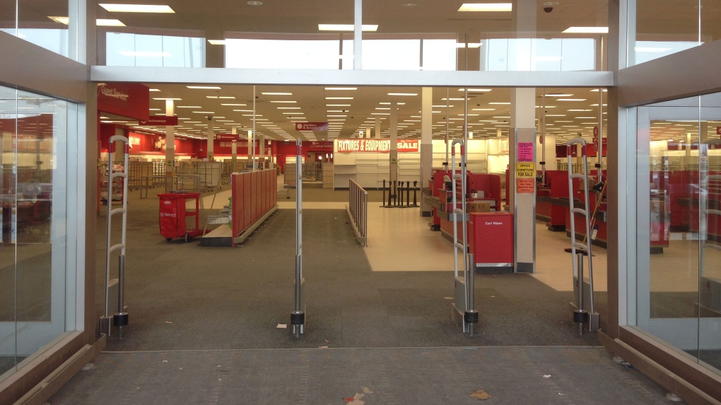 Empty Target store
