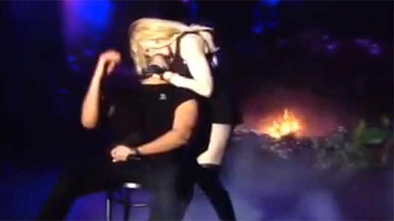 Madonna with rapper Drake at Coachella